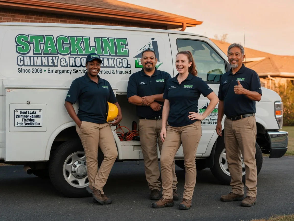 Chimney flashing repair company in Mountain Rest, SC